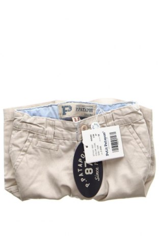 Παιδικό κοντό παντελόνι Petit Patapon, Μέγεθος 2-3y/ 98-104 εκ., Χρώμα  Μπέζ, Τιμή 22,96 €
