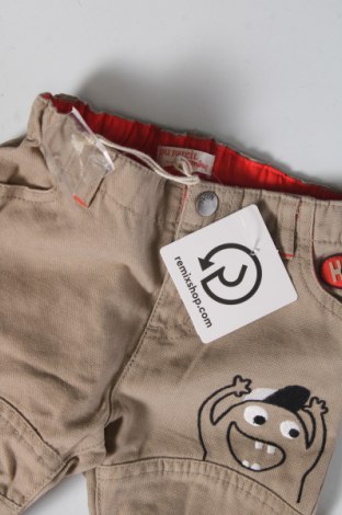 Pantaloni pentru copii Du Pareil Au Meme, Mărime 3-6m/ 62-68 cm, Culoare Bej, Preț 19,34 Lei
