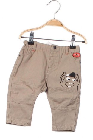 Pantaloni pentru copii Du Pareil Au Meme, Mărime 3-6m/ 62-68 cm, Culoare Bej, Preț 20,63 Lei