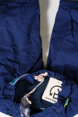 Pantaloni pentru copii Du Pareil Au Meme, Mărime 6-9m/ 68-74 cm, Culoare Albastru, Preț 155,26 Lei