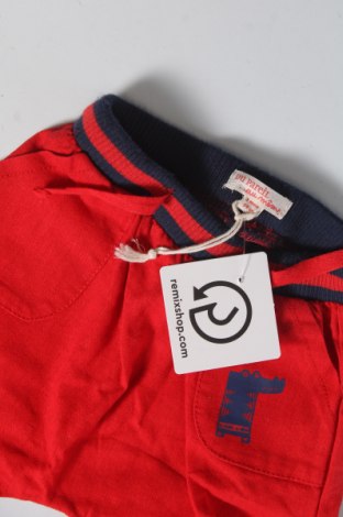Pantaloni pentru copii Du Pareil Au Meme, Mărime 2-3m/ 56-62 cm, Culoare Roșu, Preț 147,37 Lei