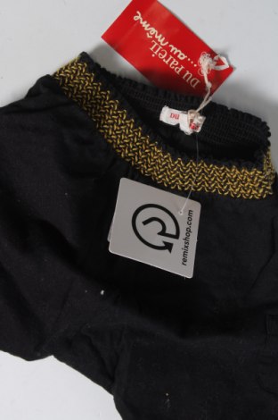 Pantaloni pentru copii Du Pareil Au Meme, Mărime 2-3m/ 56-62 cm, Culoare Negru, Preț 23,29 Lei