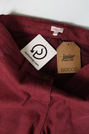 Детски панталон Gocco, Размер 11-12y/ 152-158 см, Цвят Червен, Цена 8,85 лв.