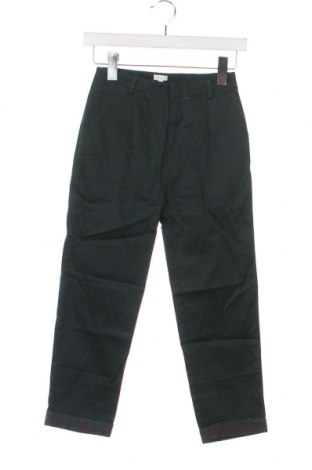 Pantaloni pentru copii Gocco, Mărime 9-10y/ 140-146 cm, Culoare Verde, Preț 29,05 Lei