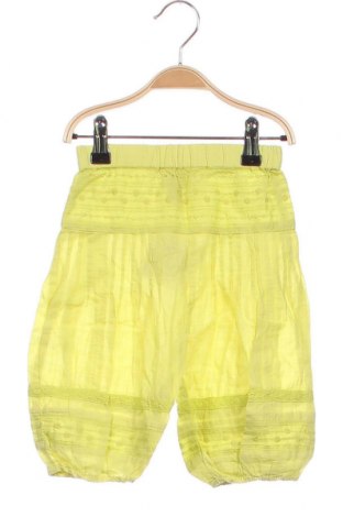 Детски панталон Next, Размер 1-2m/ 50-56 см, Цвят Жълт, Цена 9,60 лв.