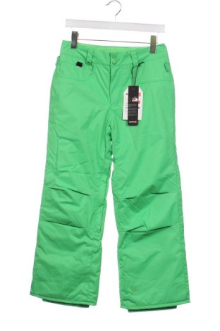 Pantaloni pentru copii pentru sporturi de iarnă Quiksilver, Mărime 11-12y/ 152-158 cm, Culoare Verde, Preț 240,89 Lei
