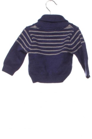 Детски пуловер Chateau de Sable, Размер 9-12m/ 74-80 см, Цвят Син, Цена 5,70 лв.