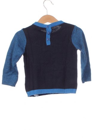 Детски пуловер Du Pareil Au Meme, Размер 9-12m/ 74-80 см, Цвят Син, Цена 11,00 лв.