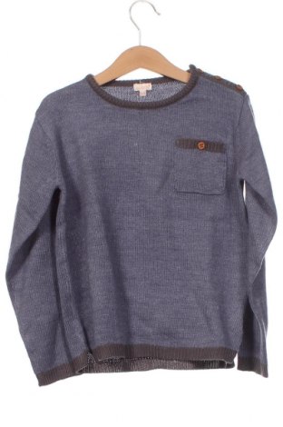 Детски пуловер Gocco, Размер 5-6y/ 116-122 см, Цвят Син, Цена 42,78 лв.