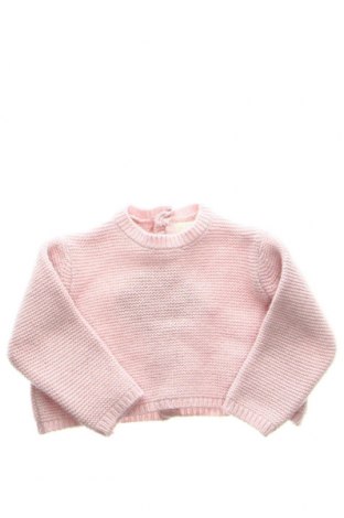 Детски пуловер Gocco, Размер 2-3m/ 56-62 см, Цвят Розов, Цена 38,35 лв.