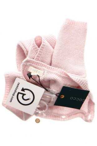 Детски пуловер Gocco, Размер 2-3m/ 56-62 см, Цвят Розов, Цена 59,00 лв.