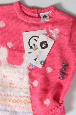 Παιδικό πουλόβερ Grain De Ble, Μέγεθος 12-18m/ 80-86 εκ., Χρώμα Ρόζ , Τιμή 7,58 €