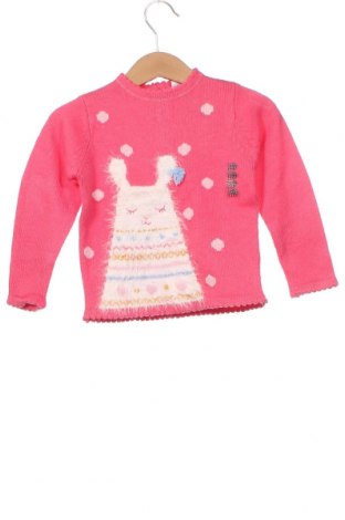 Детски пуловер Grain De Ble, Размер 12-18m/ 80-86 см, Цвят Розов, Цена 30,38 лв.