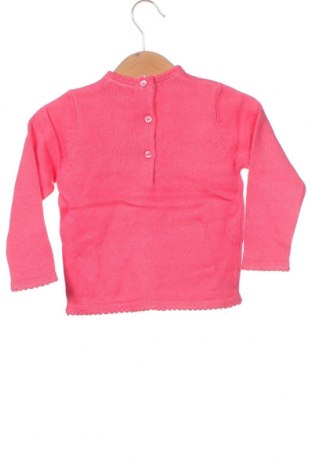 Детски пуловер Grain De Ble, Размер 12-18m/ 80-86 см, Цвят Розов, Цена 23,52 лв.