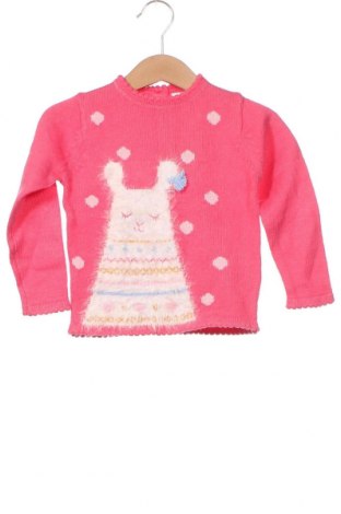 Детски пуловер Grain De Ble, Размер 9-12m/ 74-80 см, Цвят Розов, Цена 49,00 лв.