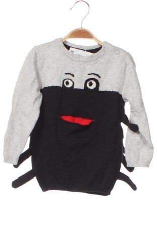 Детски пуловер H&M, Размер 12-18m/ 80-86 см, Цвят Черен, Цена 15,45 лв.