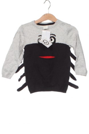Детски пуловер H&M, Размер 12-18m/ 80-86 см, Цвят Черен, Цена 16,29 лв.