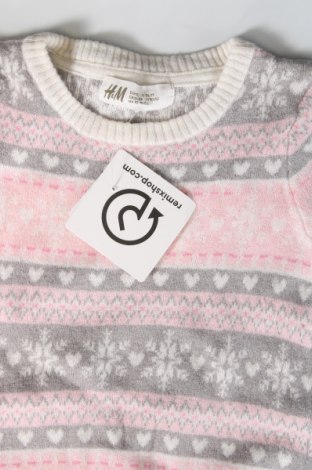 Детски пуловер H&M, Размер 18-24m/ 86-98 см, Цвят Многоцветен, Цена 31,00 лв.