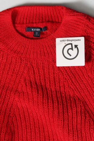 Детски пуловер Kiabi, Размер 11-12y/ 152-158 см, Цвят Червен, Цена 7,54 лв.