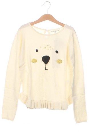 Детски пуловер LuluCastagnette, Размер 9-10y/ 140-146 см, Цвят Екрю, Цена 59,00 лв.