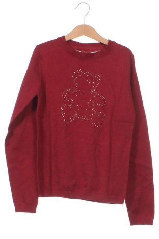 Детски пуловер LuluCastagnette, Размер 11-12y/ 152-158 см, Цвят Червен, Цена 26,55 лв.