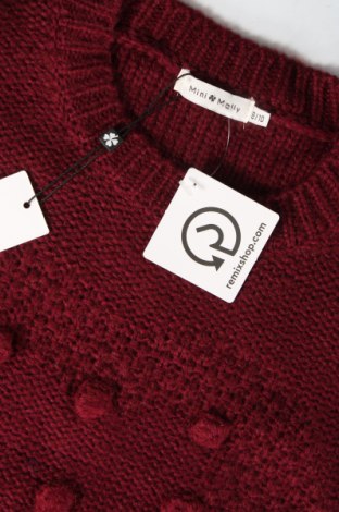 Детски пуловер Mini Molly, Размер 9-10y/ 140-146 см, Цвят Червен, Цена 16,52 лв.