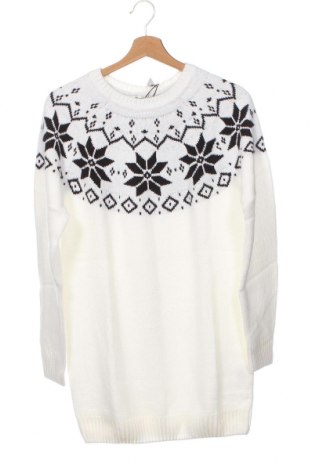 Детски пуловер Oviesse, Размер 13-14y/ 164-168 см, Цвят Бял, Цена 23,60 лв.