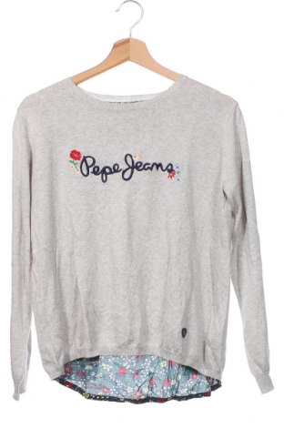 Детски пуловер Pepe Jeans, Размер 15-18y/ 170-176 см, Цвят Сив, Цена 96,85 лв.