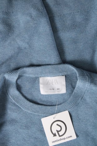Kinderpullover Zara, Größe 13-14y/ 164-168 cm, Farbe Blau, Preis 15,84 €