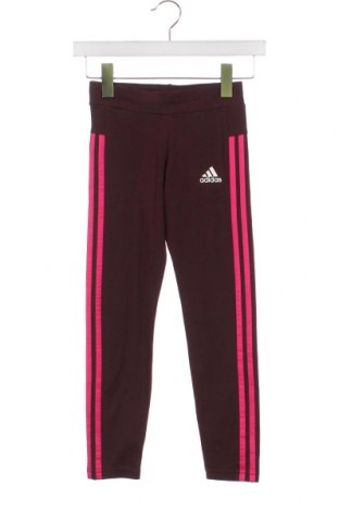 Kinder Sportleggings Adidas, Größe 9-10y/ 140-146 cm, Farbe Rot, Preis € 51,03