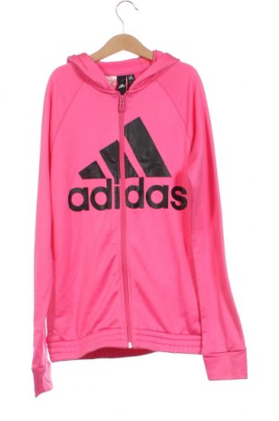 Детски суичър Adidas, Размер 13-14y/ 164-168 см, Цвят Розов, Цена 30,36 лв.