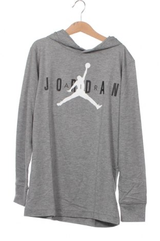 Детски суичър Air Jordan Nike, Размер 9-10y/ 140-146 см, Цвят Сив, Цена 119,00 лв.