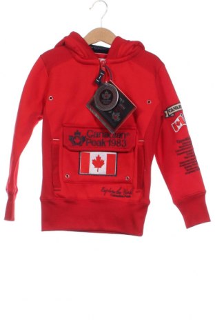 Παιδικό φούτερ Canadian Peak, Μέγεθος 7-8y/ 128-134 εκ., Χρώμα Κόκκινο, Τιμή 40,37 €