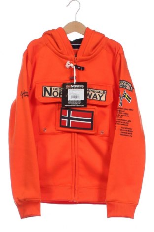 Детски суичър Geographical Norway, Размер 9-10y/ 140-146 см, Цвят Оранжев, Цена 79,00 лв.