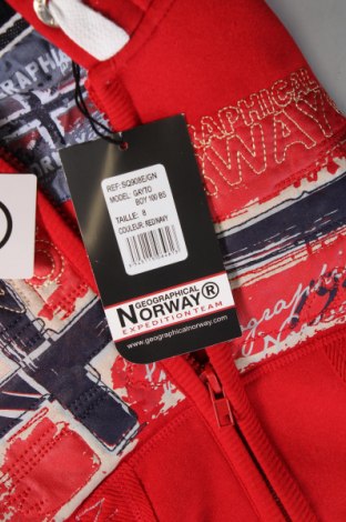 Kinder Sweatshirts Geographical Norway, Größe 7-8y/ 128-134 cm, Farbe Rot, Preis € 28,45