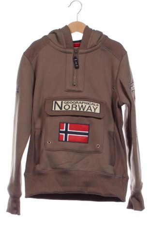 Детски суичър Geographical Norway, Размер 13-14y/ 164-168 см, Цвят Кафяв, Цена 48,51 лв.