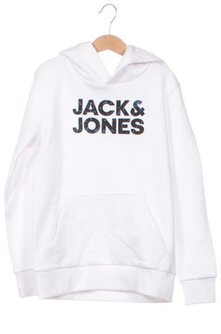 Детски суичър Jack & Jones, Размер 8-9y/ 134-140 см, Цвят Бял, Цена 34,22 лв.