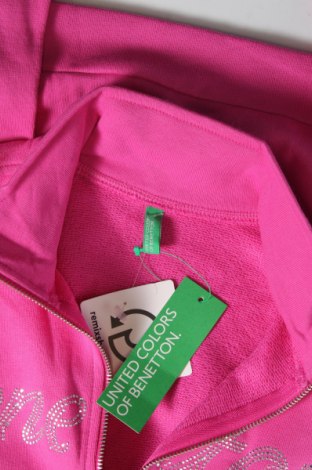 Παιδικό φούτερ United Colors Of Benetton, Μέγεθος 10-11y/ 146-152 εκ., Χρώμα Ρόζ , Τιμή 40,72 €