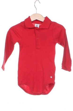 Παιδικό κορμάκι Petit Bateau, Μέγεθος 12-18m/ 80-86 εκ., Χρώμα Κόκκινο, Τιμή 25,26 €