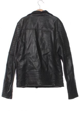 Dětská kožená bunda , Velikost 14-15y/ 168-170 cm, Barva Černá, Cena  781,00 Kč