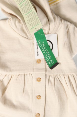 Παιδικό παλτό United Colors Of Benetton, Μέγεθος 2-3m/ 56-62 εκ., Χρώμα  Μπέζ, Τιμή 45,88 €
