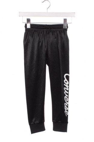 Pantaloni de trening, pentru copii Converse, Mărime 4-5y/ 110-116 cm, Culoare Negru, Preț 68,60 Lei