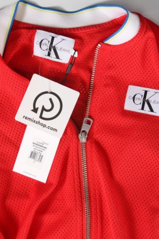 Geacă pentru copii Calvin Klein Jeans, Mărime 5-6y/ 116-122 cm, Culoare Roșu, Preț 602,63 Lei