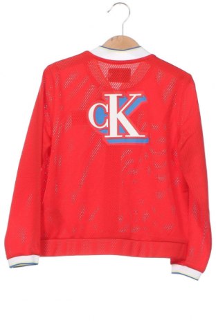 Gyerek dzseki Calvin Klein Jeans, Méret 5-6y / 116-122 cm, Szín Piros, Ár 48 414 Ft
