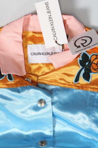 Dětská bunda  Calvin Klein Jeans, Velikost 7-8y/ 128-134 cm, Barva Modrá, Cena  433,00 Kč