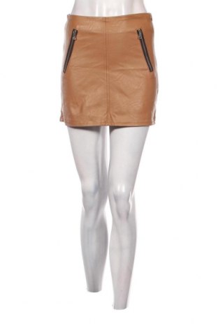 Δερμάτινη φούστα Haily`s, Μέγεθος XS, Χρώμα Καφέ, Τιμή 2,69 €
