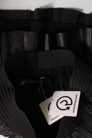Δερμάτινη φούστα Zara, Μέγεθος S, Χρώμα Μαύρο, Τιμή 10,23 €