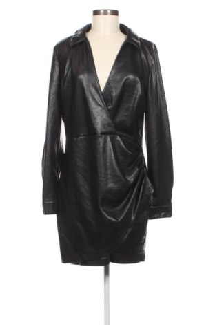 Δερμάτινο φόρεμα Guess, Μέγεθος XL, Χρώμα Μαύρο, Τιμή 73,84 €