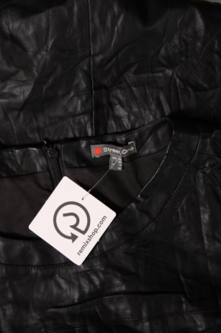 Δερμάτινο φόρεμα Street One, Μέγεθος M, Χρώμα Μαύρο, Τιμή 21,03 €