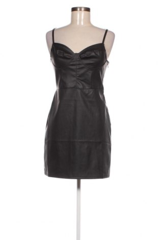 Δερμάτινο φόρεμα Terranova, Μέγεθος M, Χρώμα Μαύρο, Τιμή 12,71 €